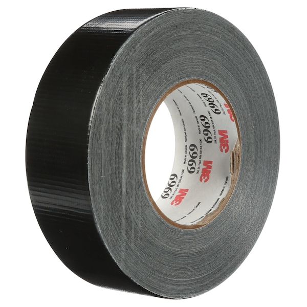 Duct Tape, 10.7 Mil, 2"x60 yds., Black, PK24